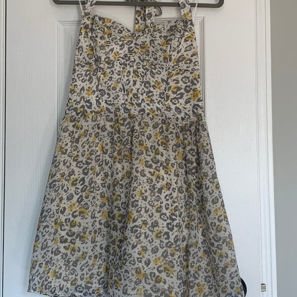 Guess Printed Halter Mini Dress - Picture 3 of 6